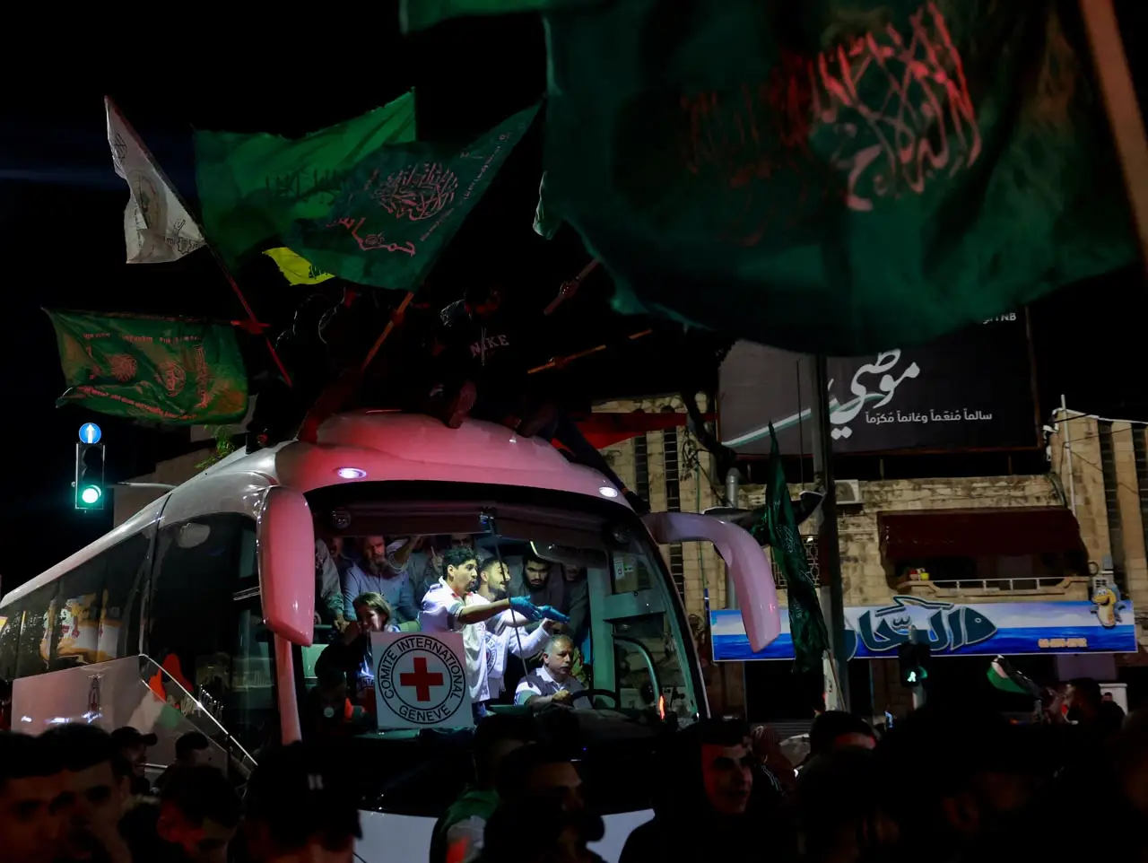 Tahanan Palestina Disambut...