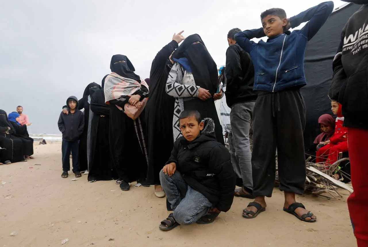 Potret Warga Palestina...