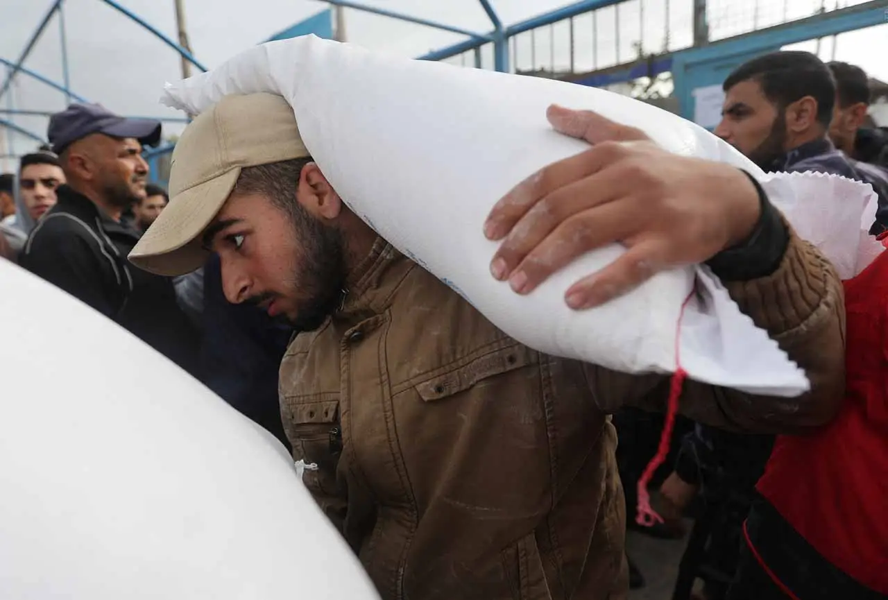 Potret Warga Palestina...
