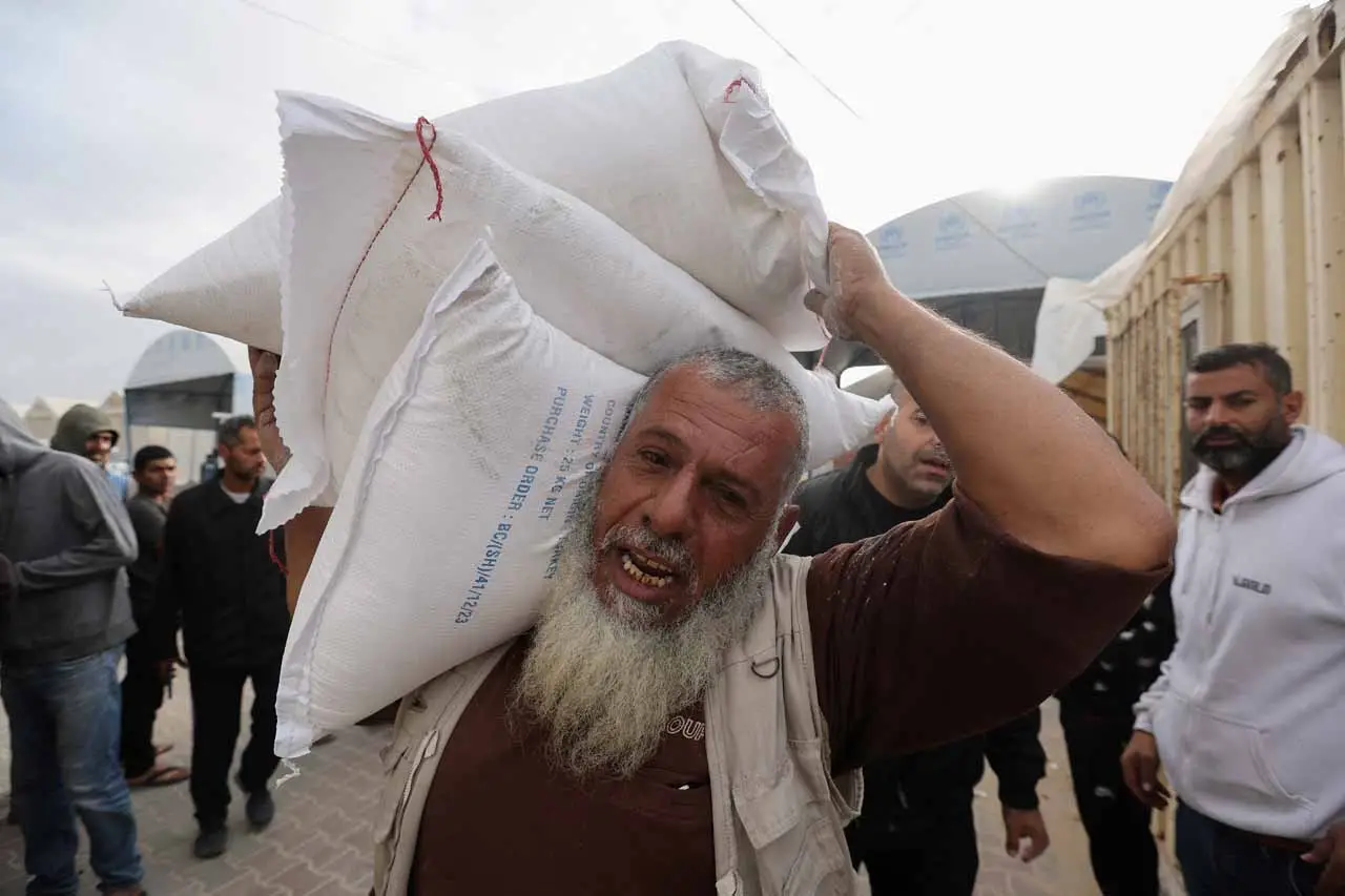 Potret Warga Palestina...