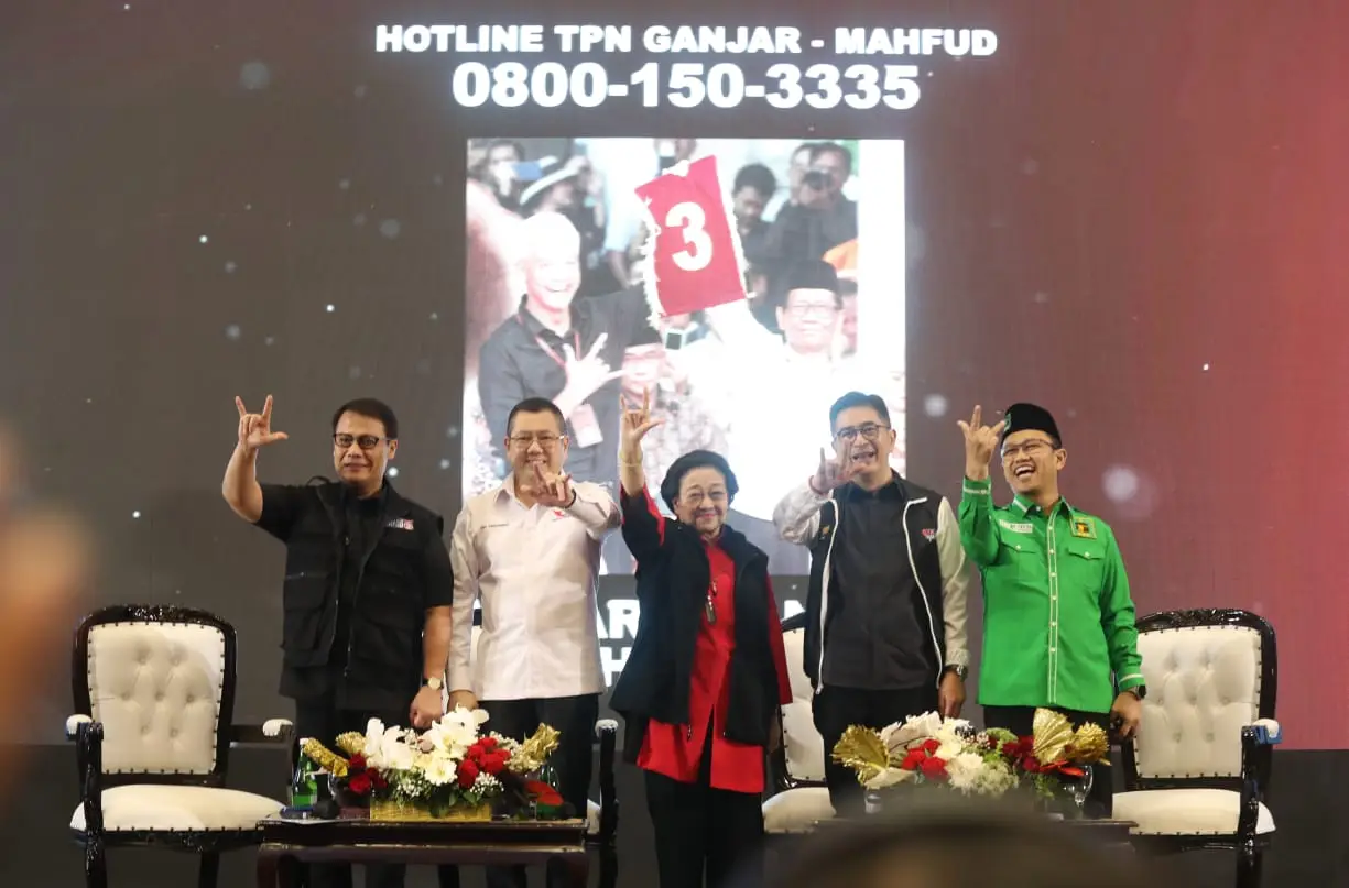 Rakornas Relawan Ganjar-Mahfud...