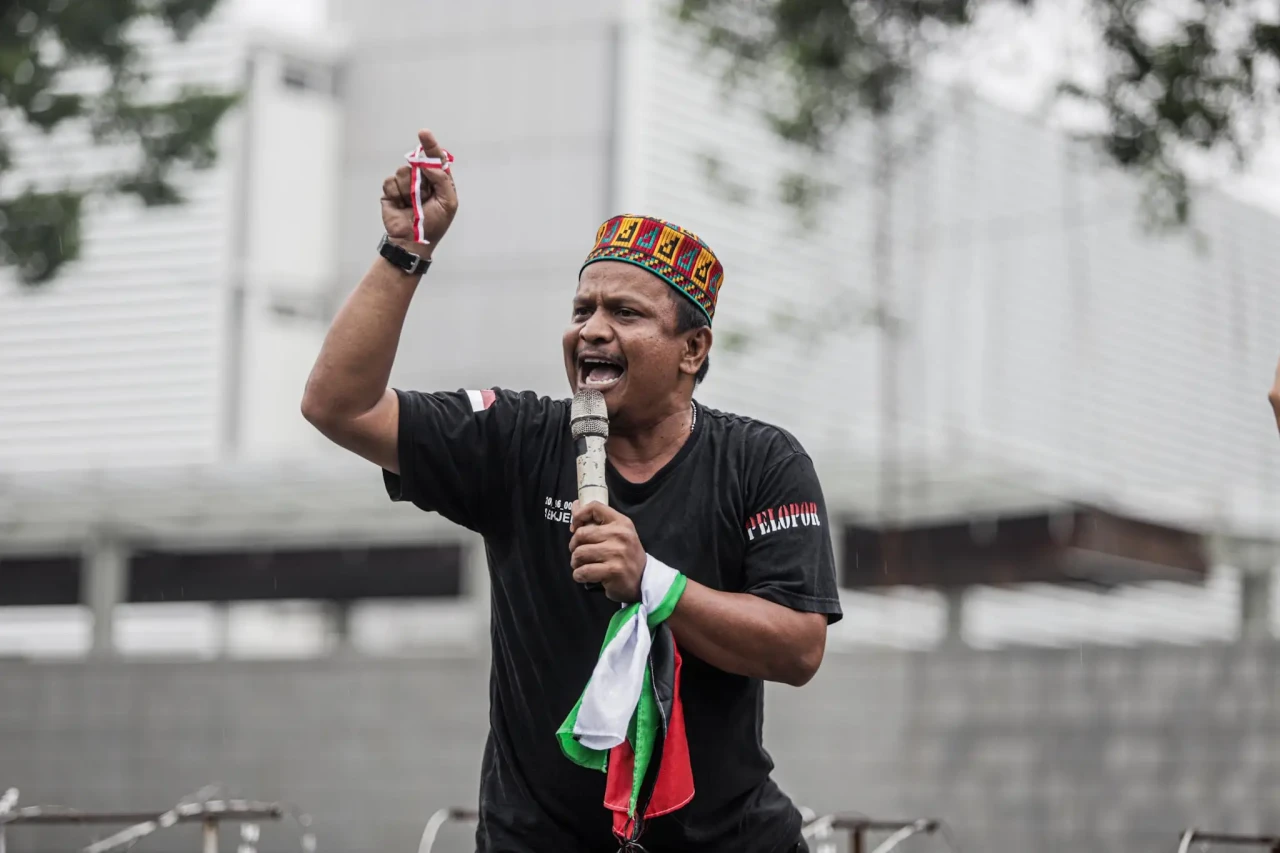 Aksi Damai Bela Palestina...