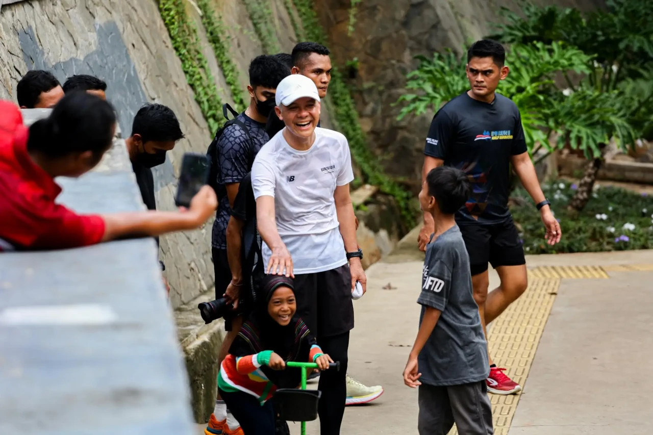 Momen Ganjar Pranowo...