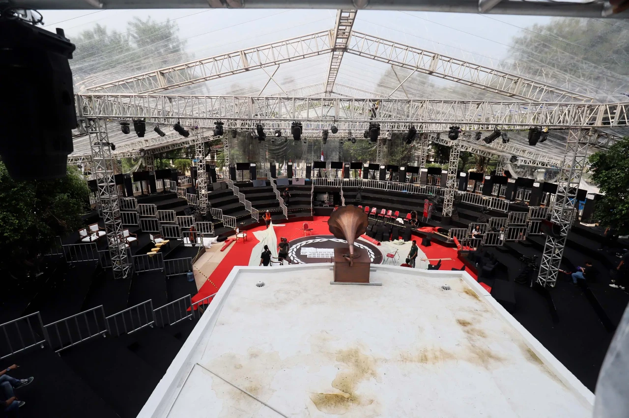 Begini Persiapan Venue...