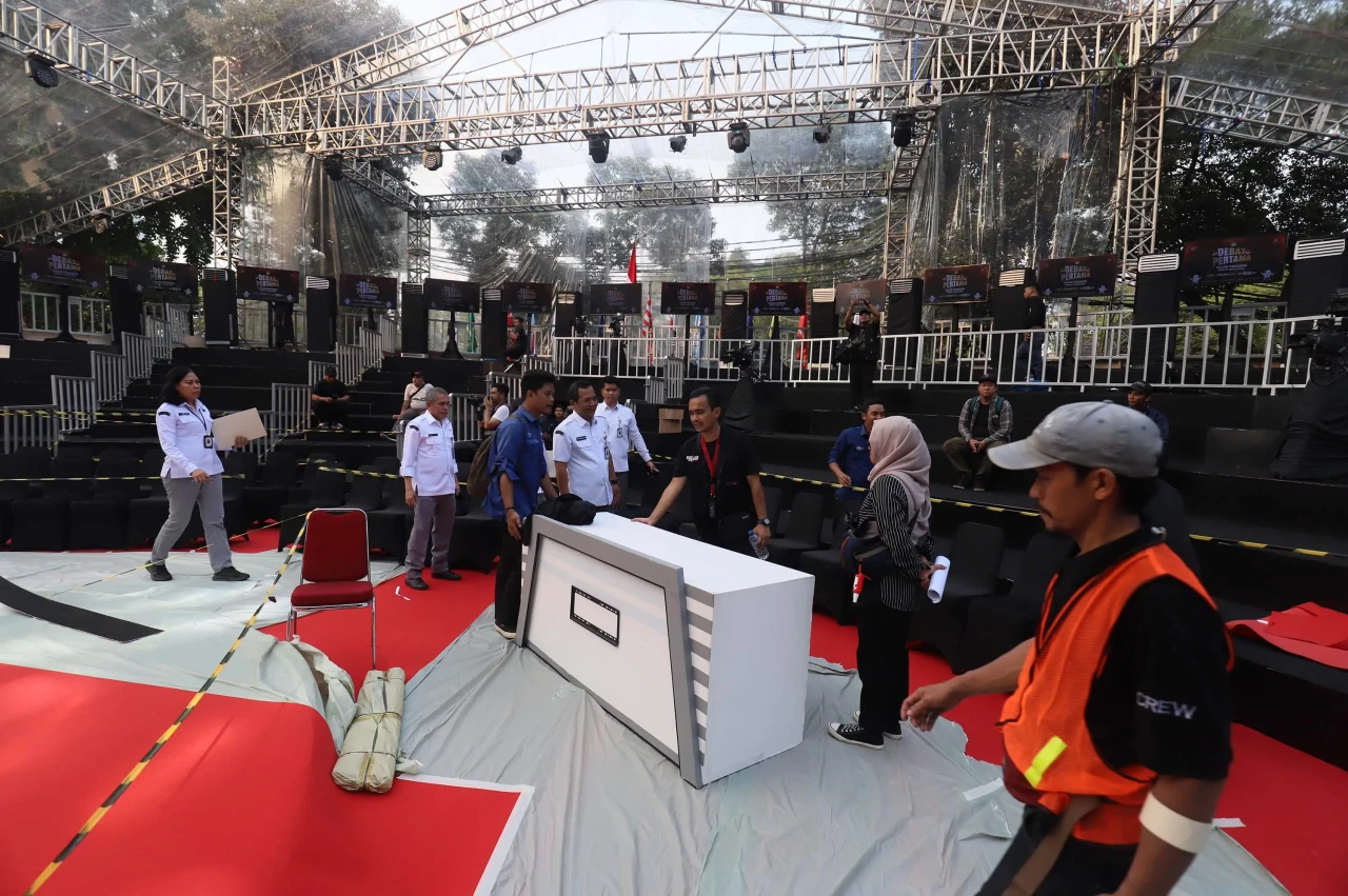 Begini Persiapan Venue...