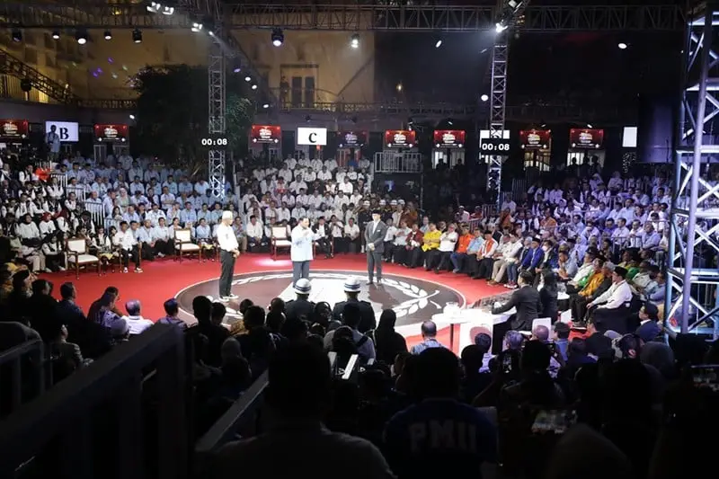 Debat Pilpres Perdana...