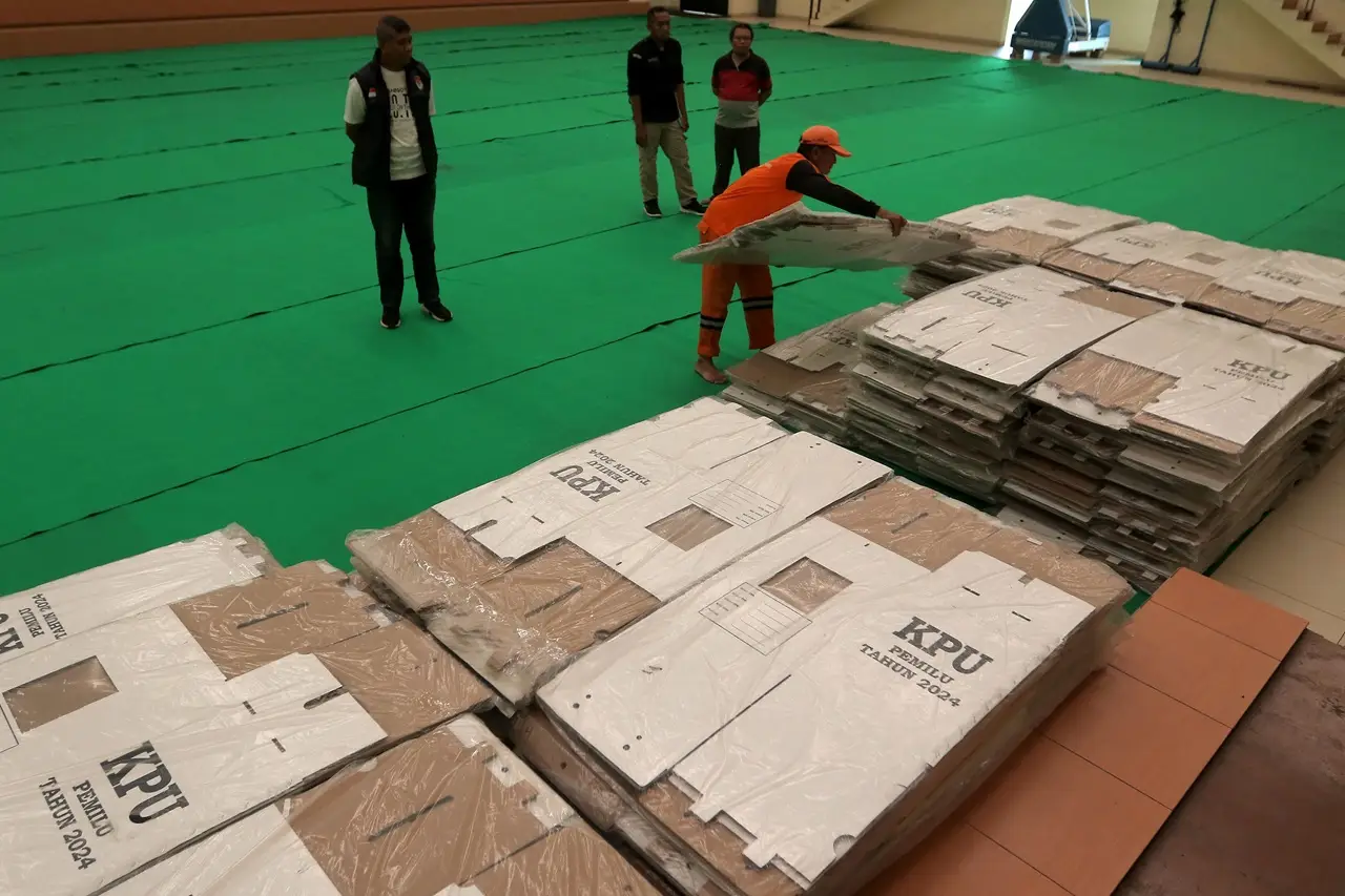 Logistik Pemilu 2024...