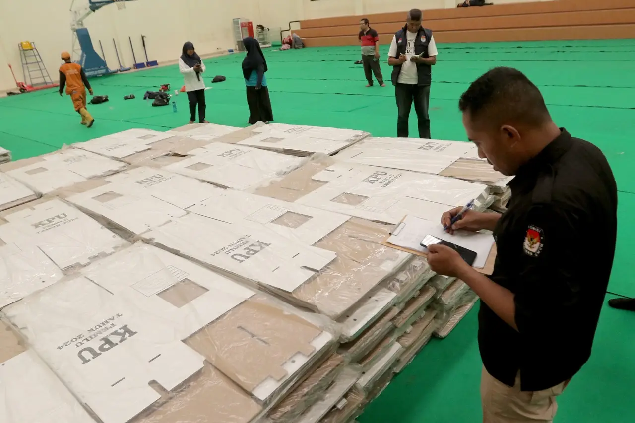 Logistik Pemilu 2024...