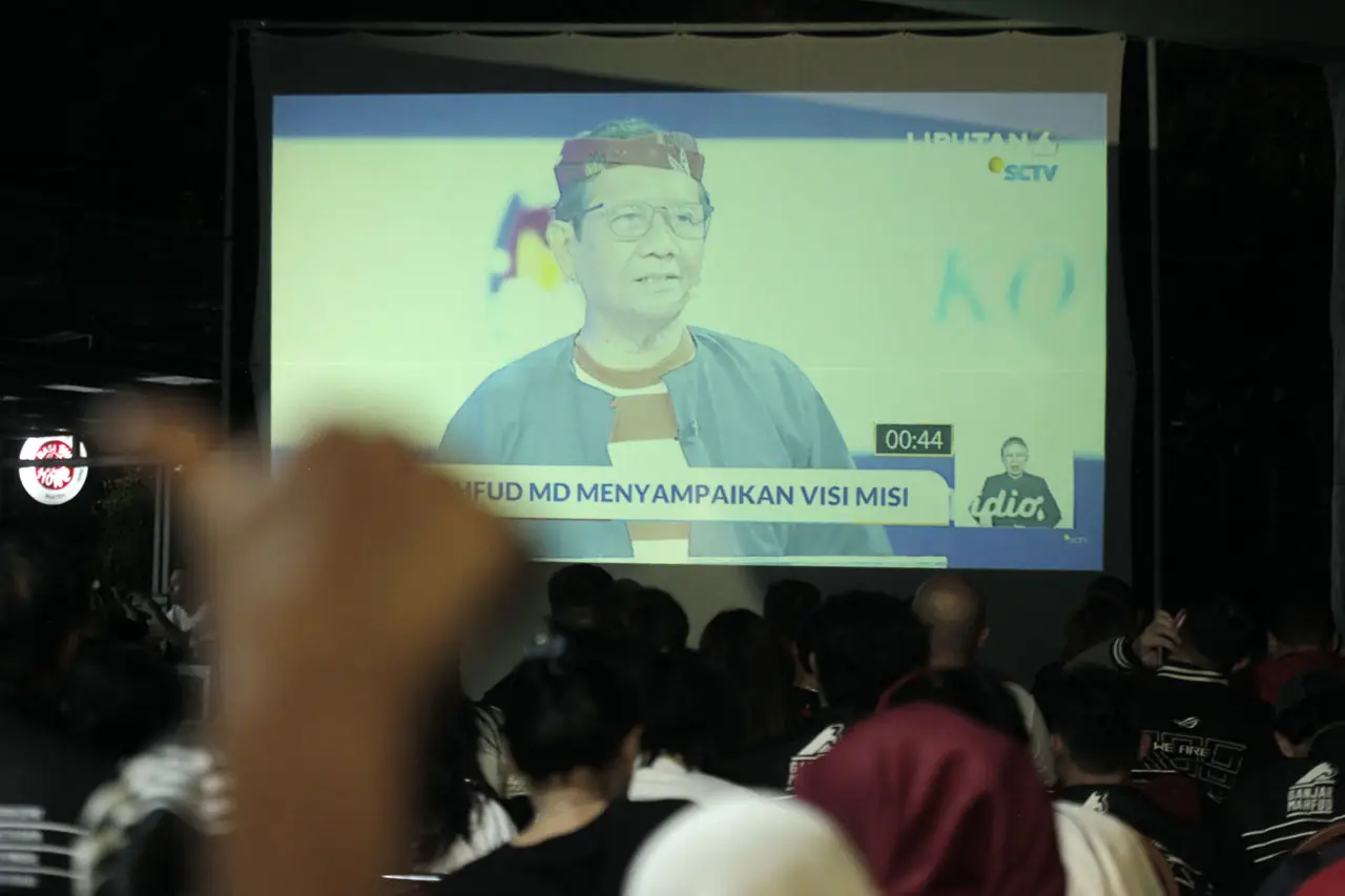 Gelar Nobar Debat Pilpres...