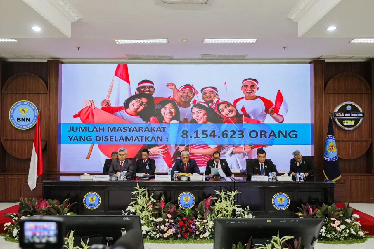 BNN RI Ungkap 910 Kasus...