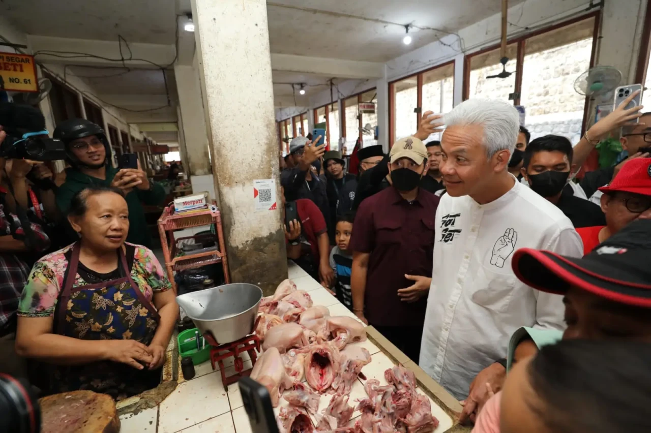 Blusukan ke Pasar Wonogiri,...