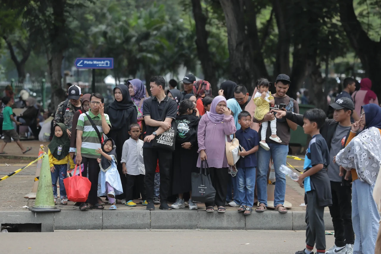 Libur Tahun Baru, Pengunjung...