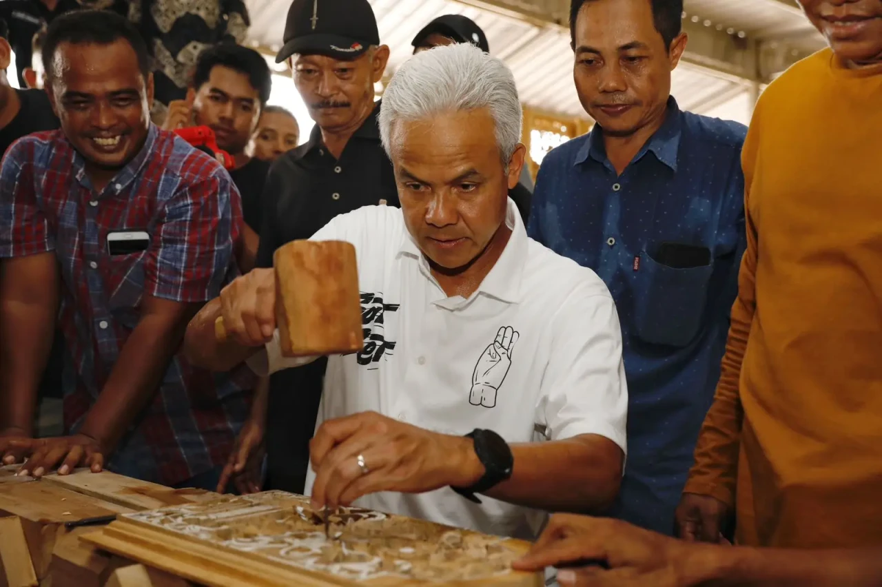 Potret Ganjar Belajar...