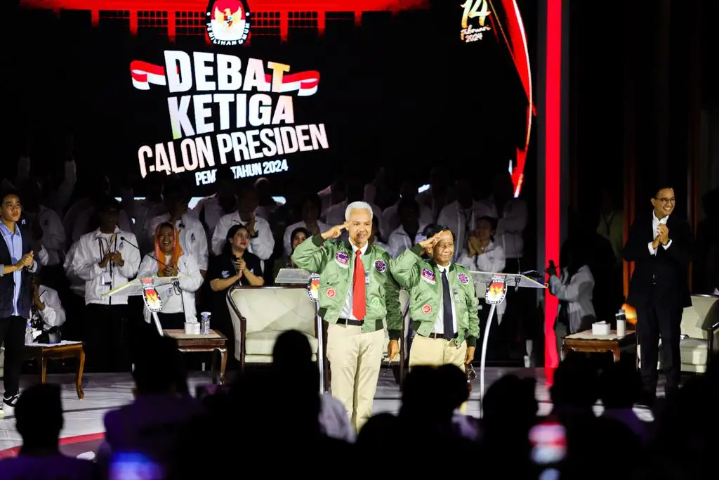Gagahnya Ganjar-Mahfud...