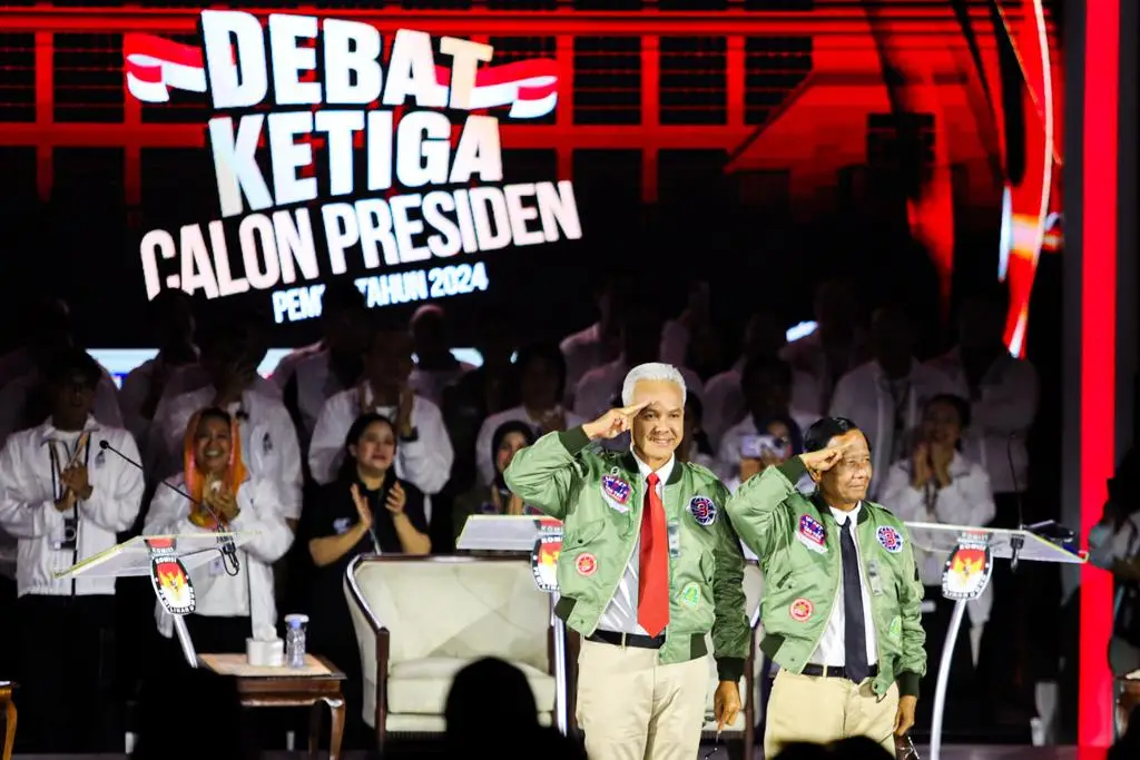 Gagahnya Ganjar-Mahfud...