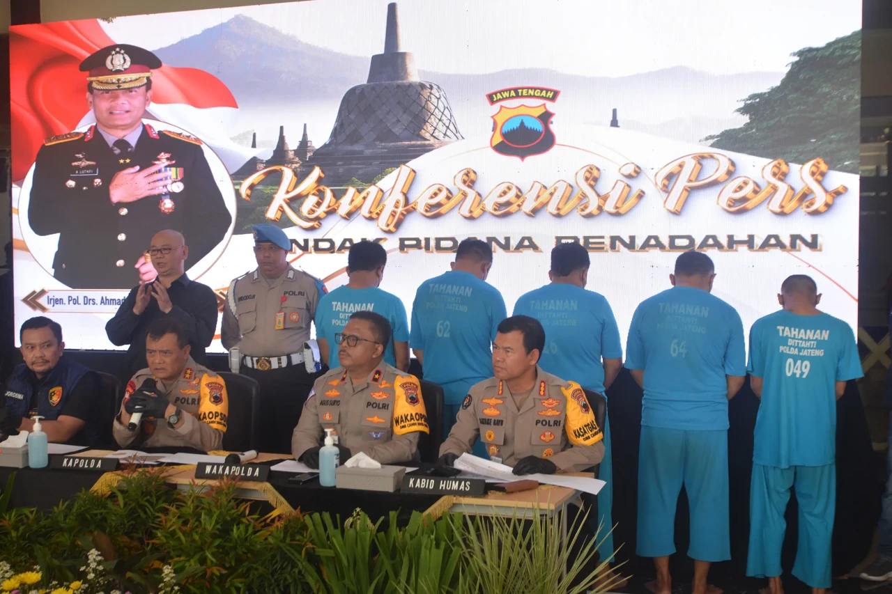 Polda Jateng Bekuk Sindikat...