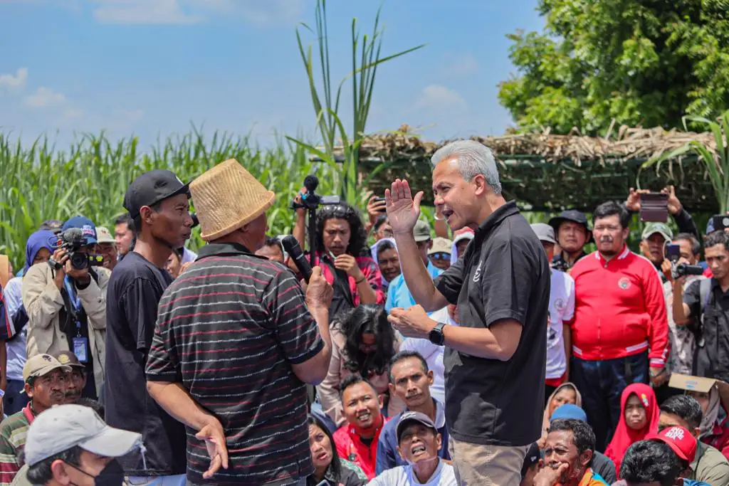 Sambangi Nganjuk, Ganjar...