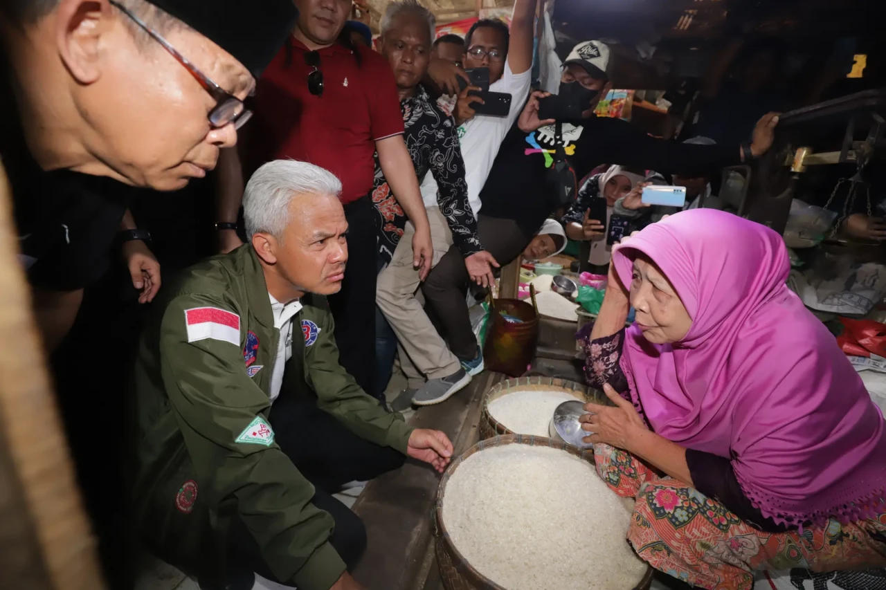 Ganjar Pranowo Blusukan...