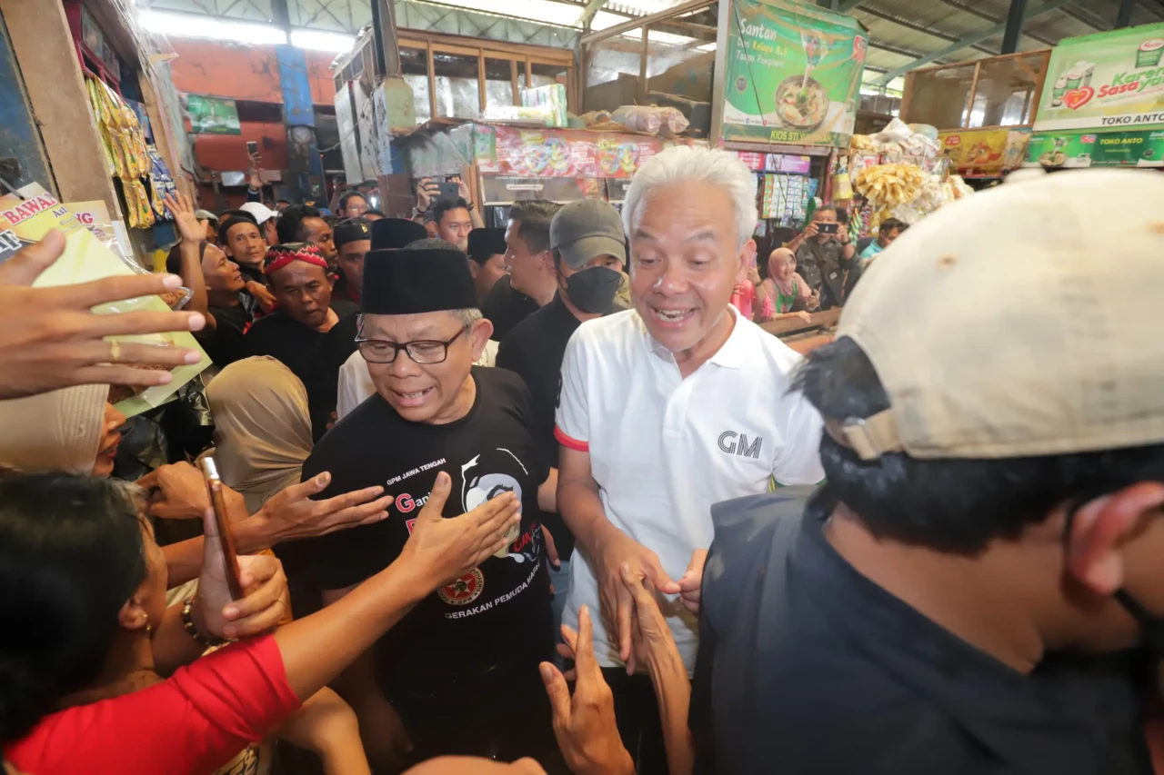 Ganjar Pranowo Blusukan...