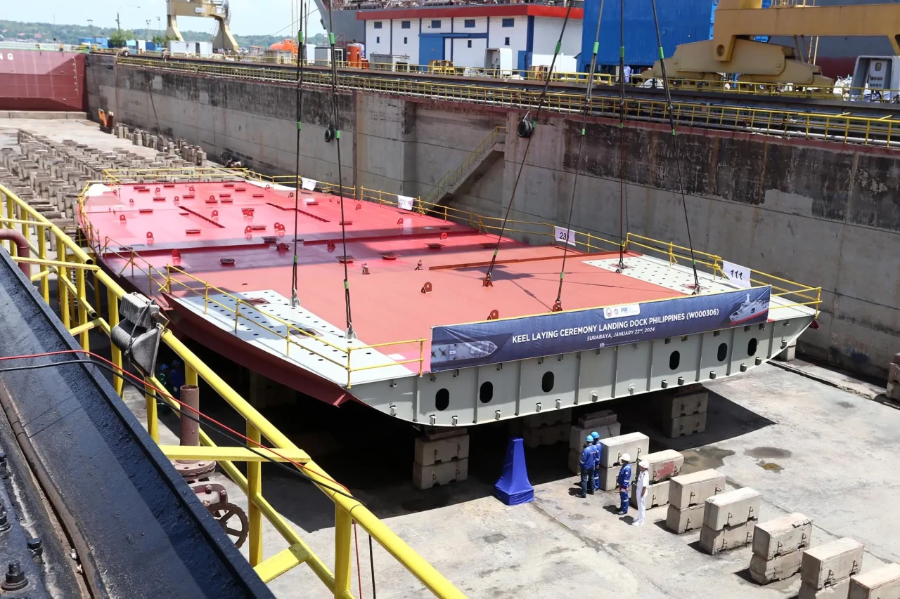 Keel Laying Landing...