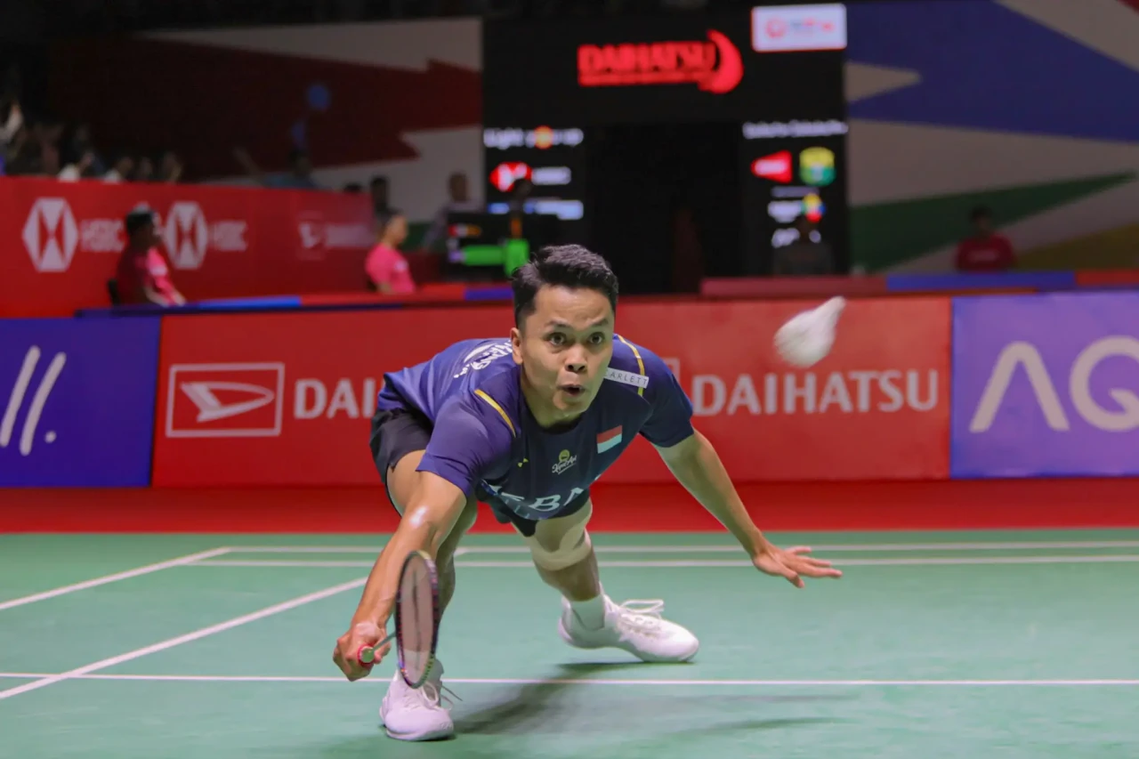 Ginting Melaju ke Babak...