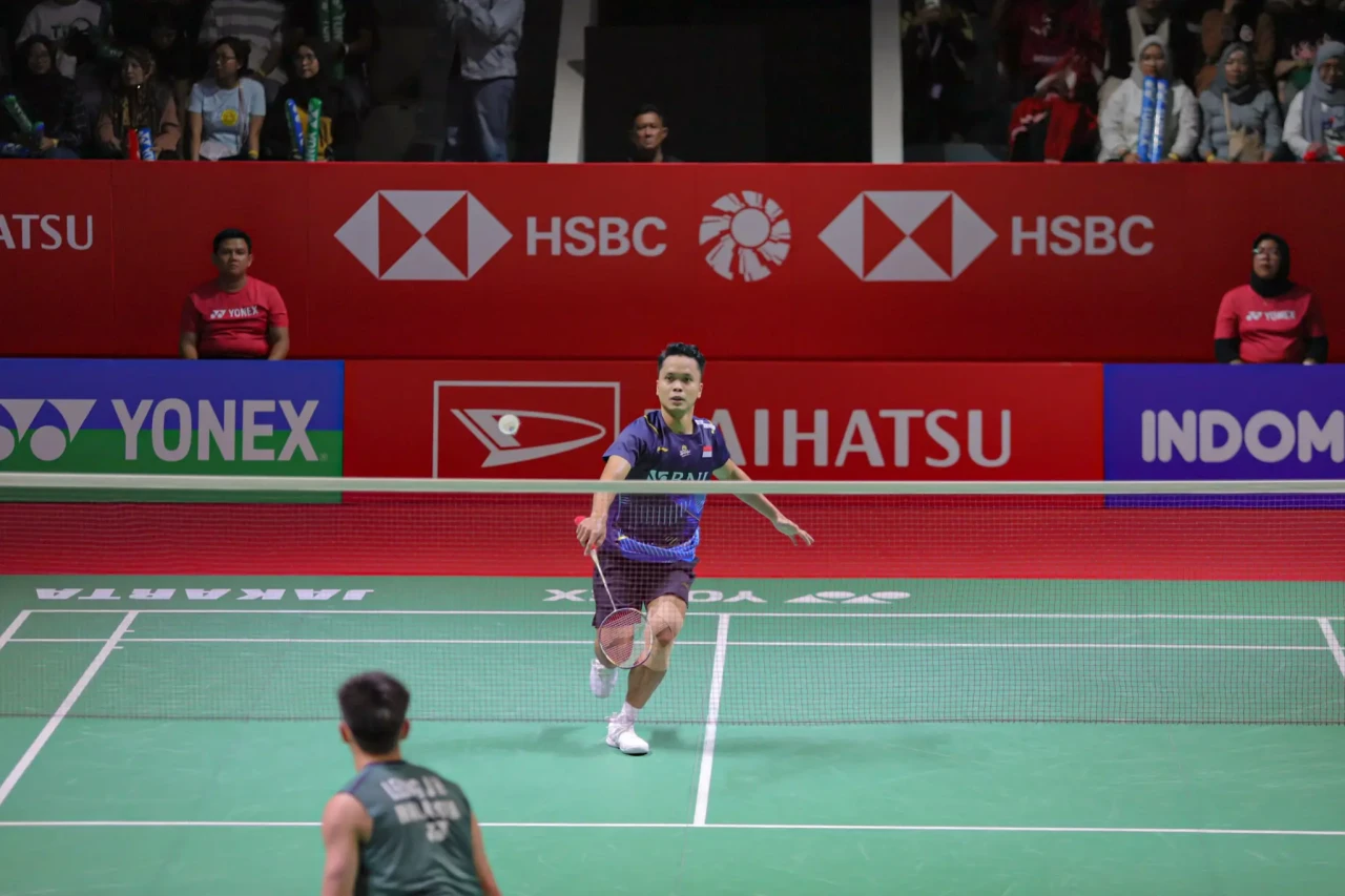 Ginting Melaju ke Babak...