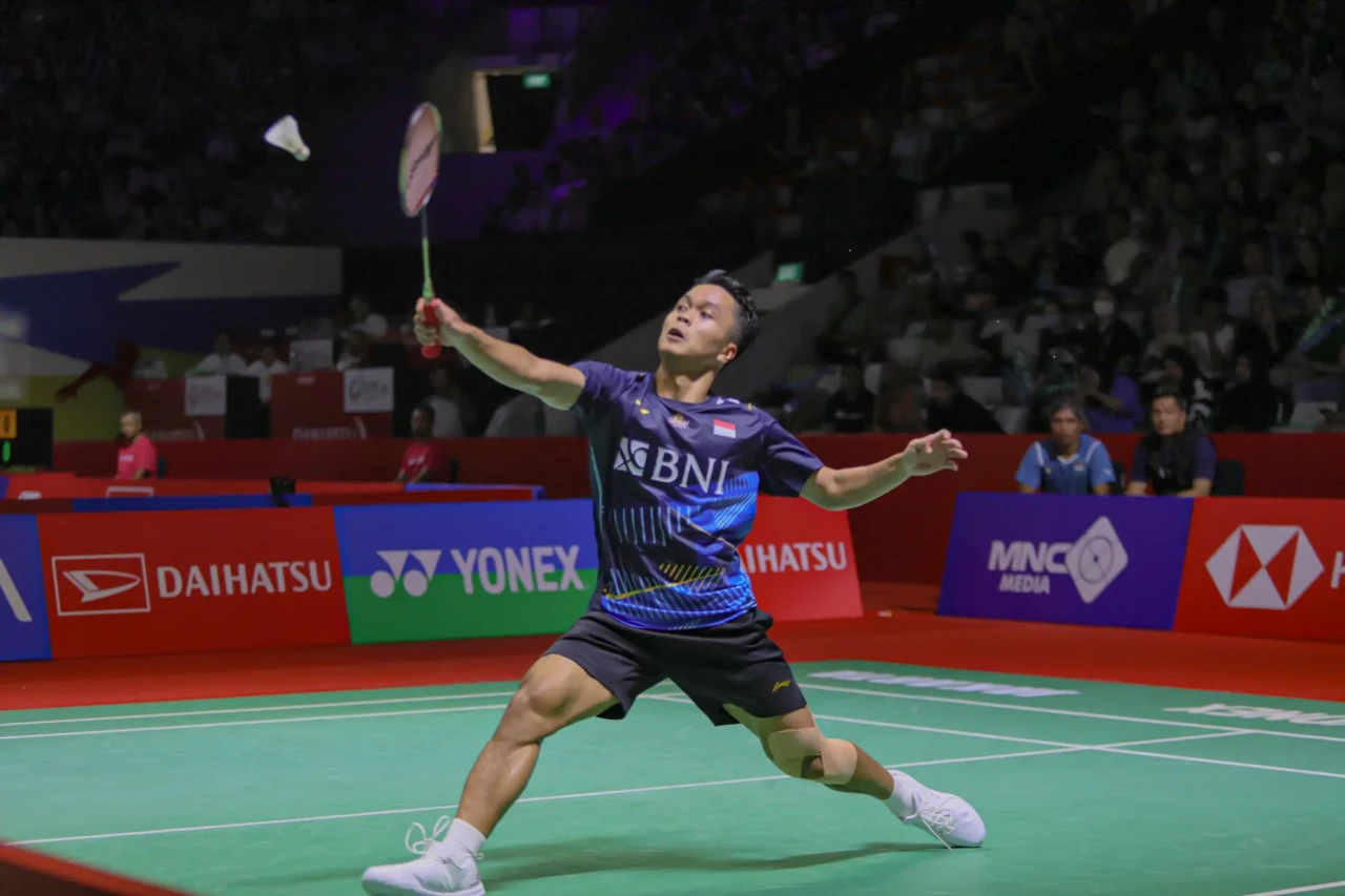Ginting Melaju ke Babak...