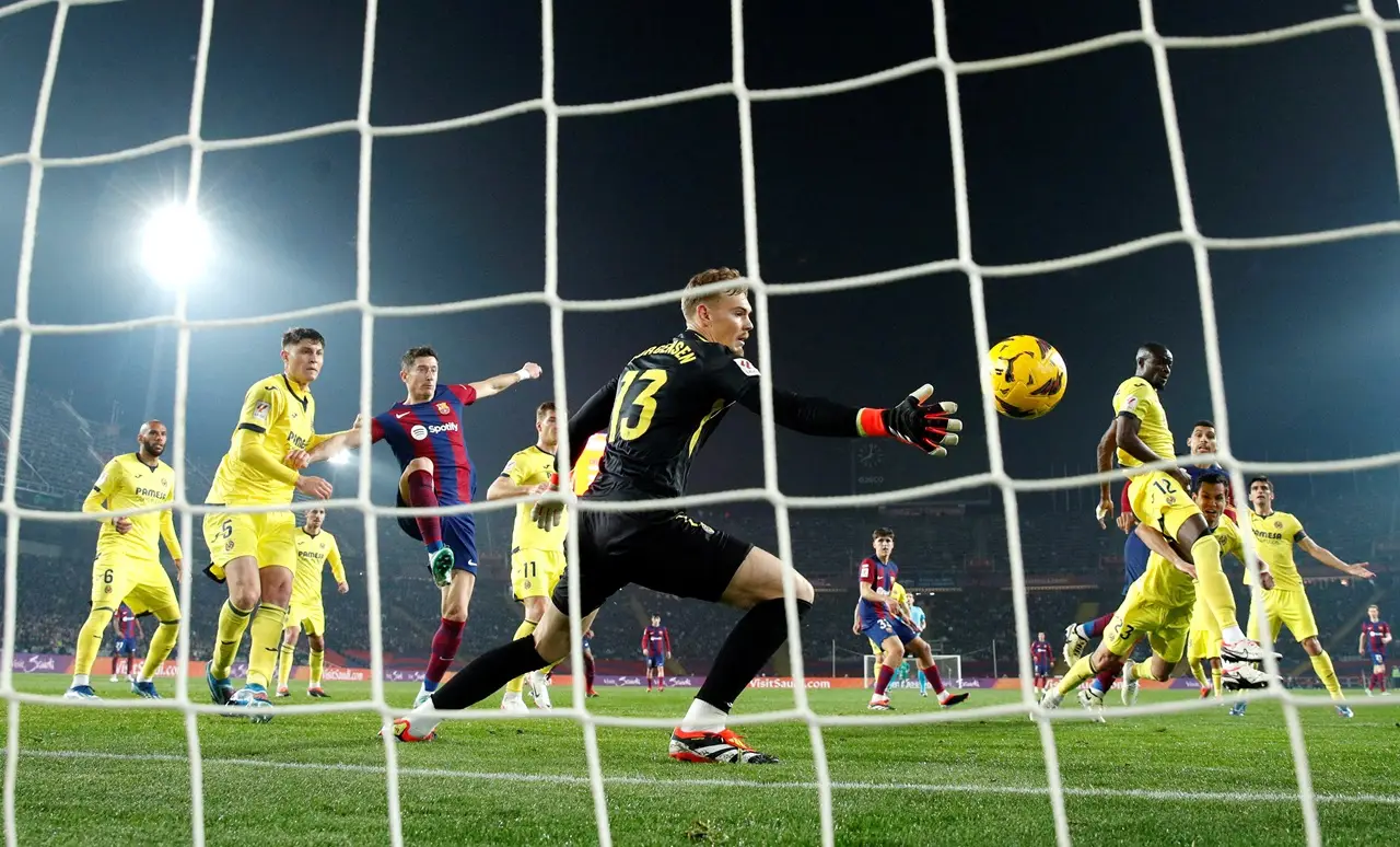 Hasil Barcelona vs Villarreal:...