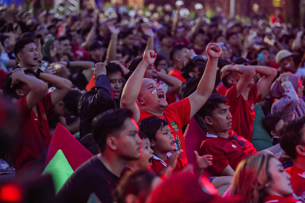 Suasana Nonton Bareng...