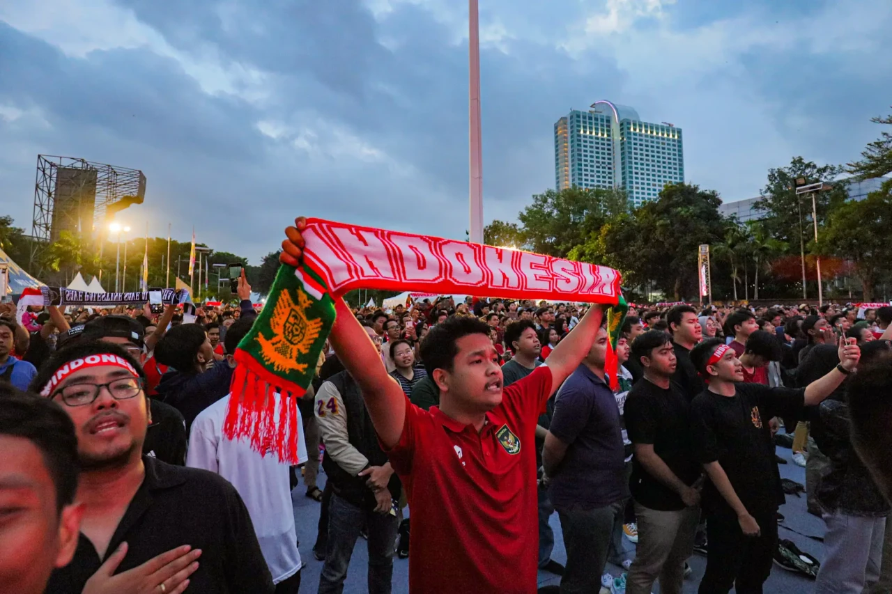 Suasana Nonton Bareng...