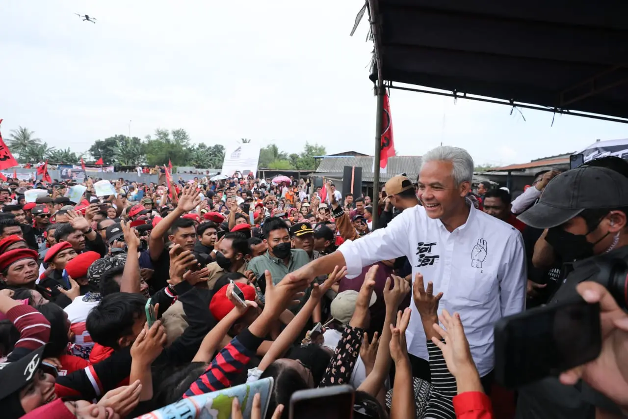 Sambangi Medan, Ganjar...