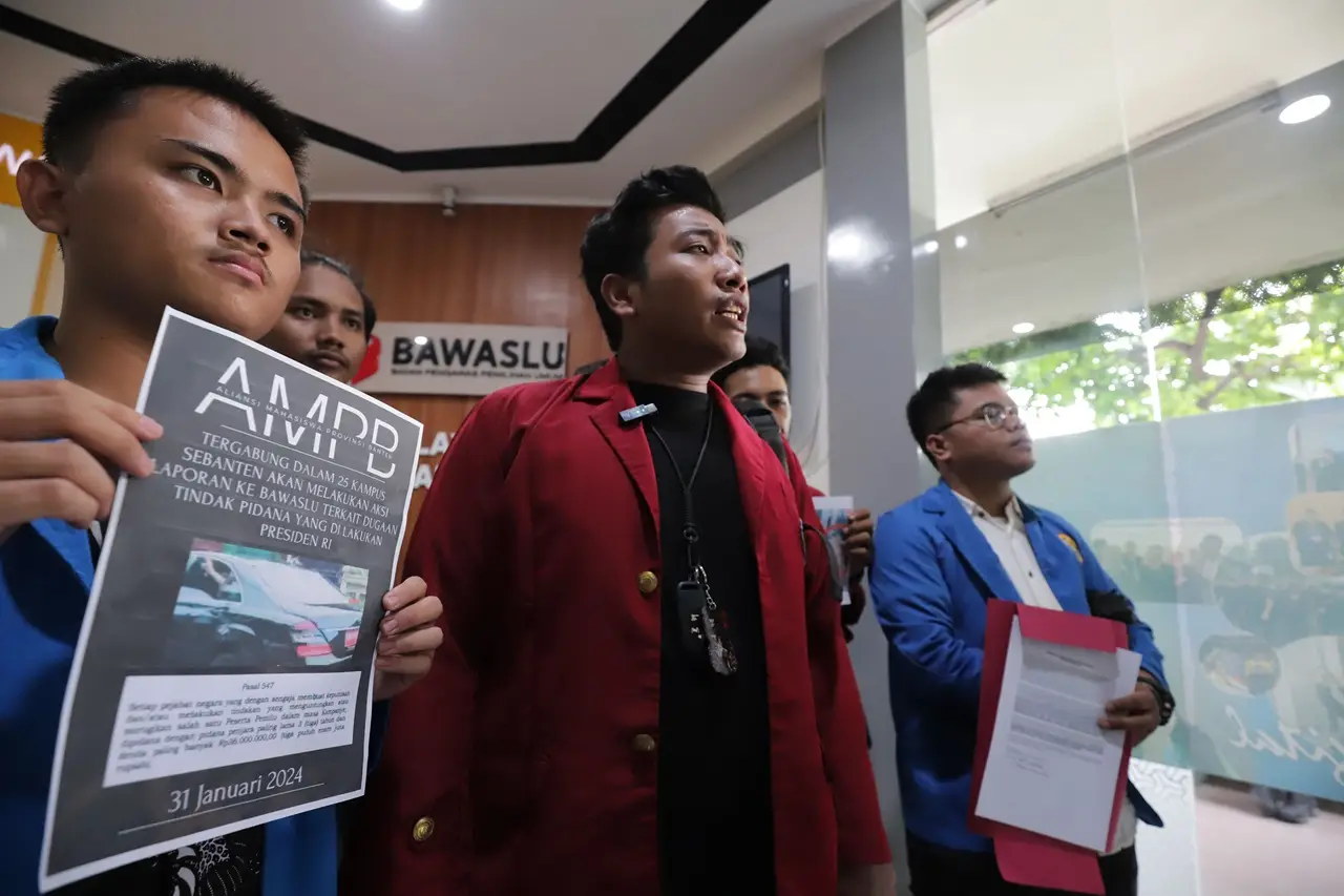 Aliansi Mahasiswa Laporkan...