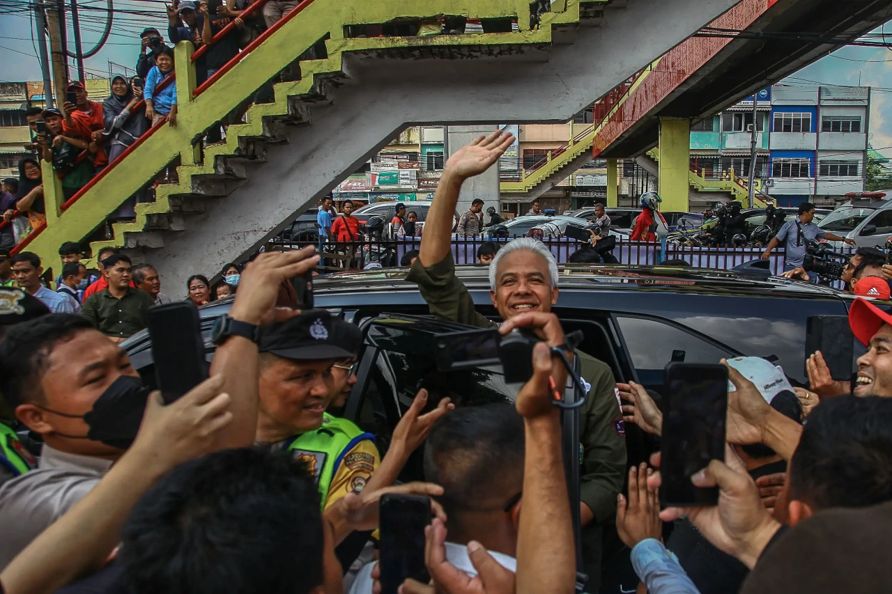 Potret Blusukan Capres...