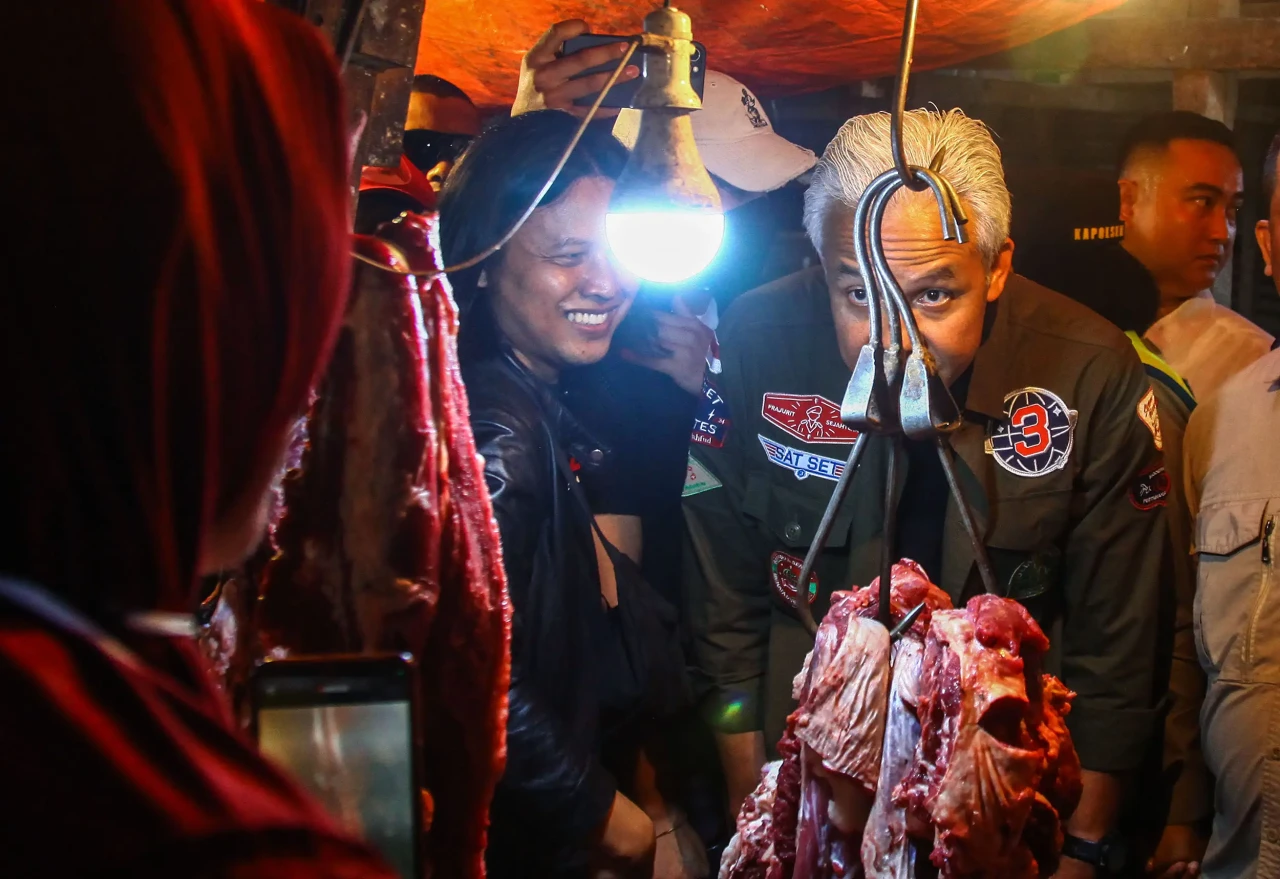 Potret Blusukan Capres...