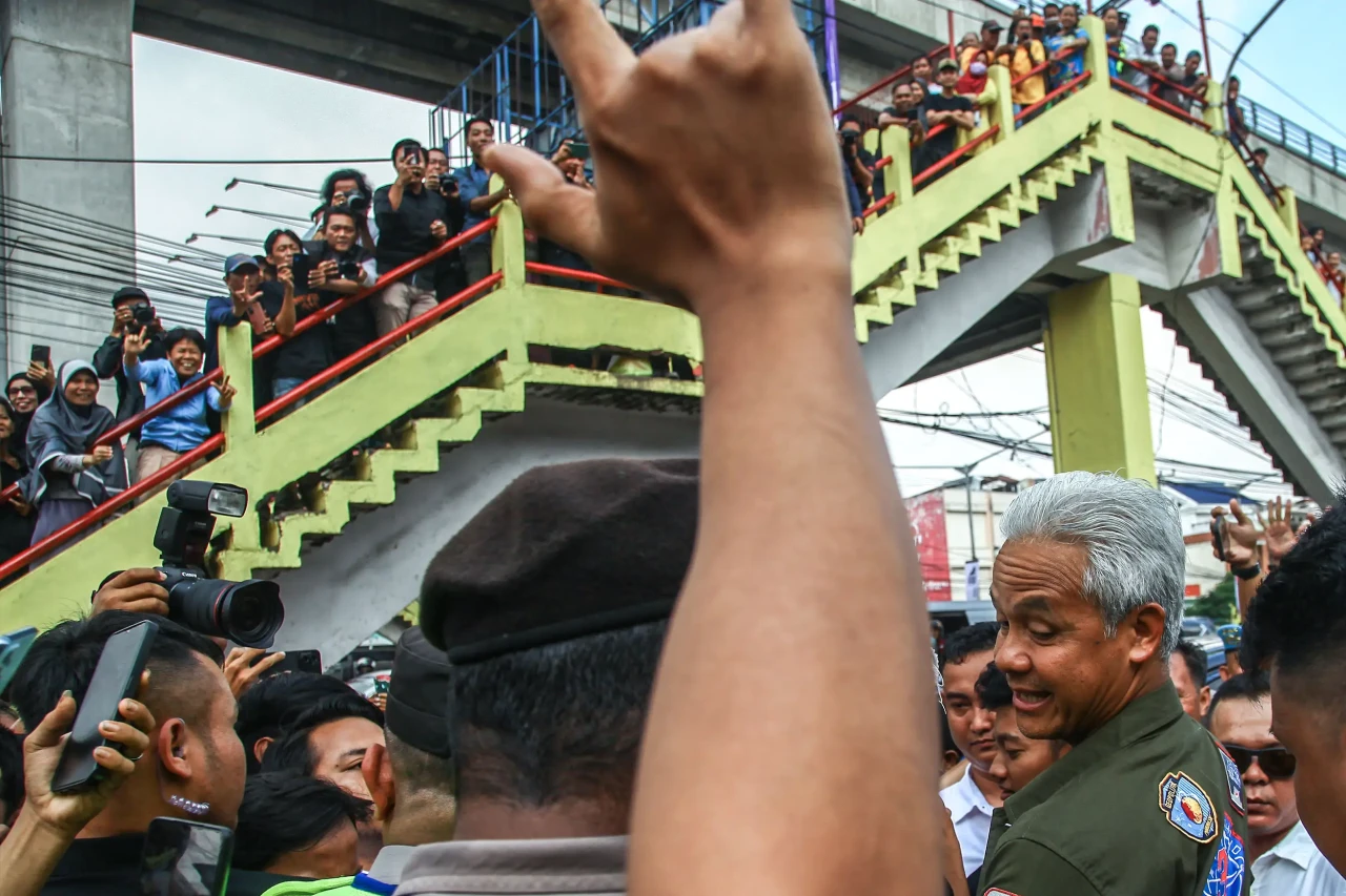 Potret Blusukan Capres...