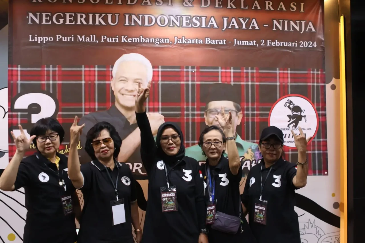 Relawan Ninja Mantapkan...