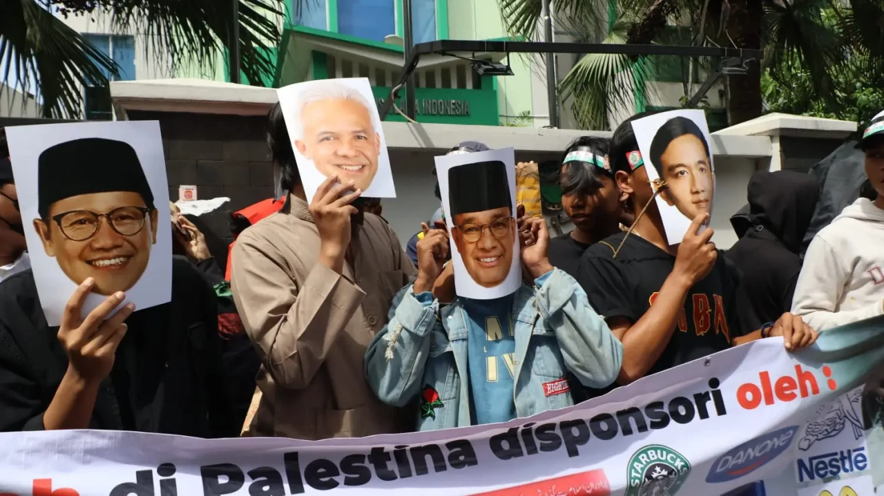 Aksi Solidaritas Desak...