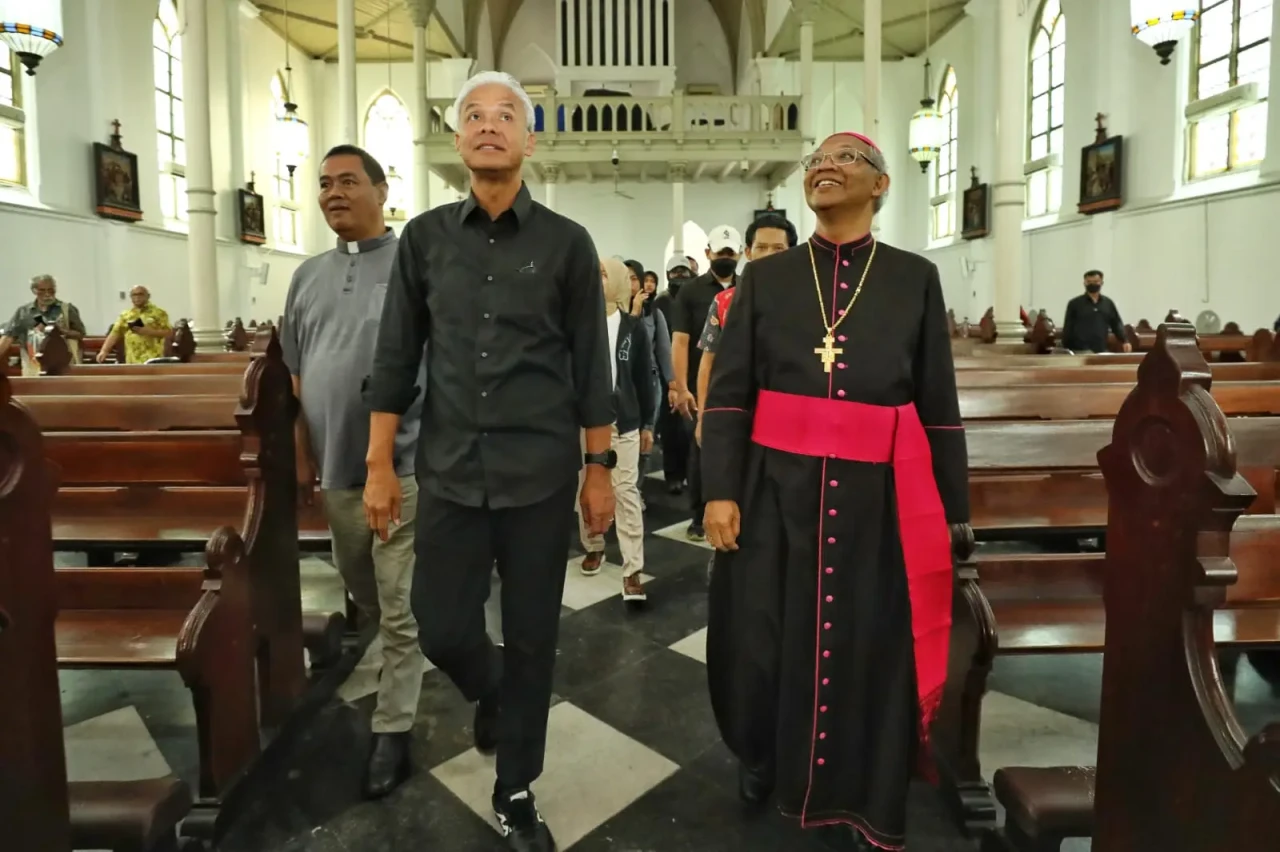 Momen Ganjar Pranowo...