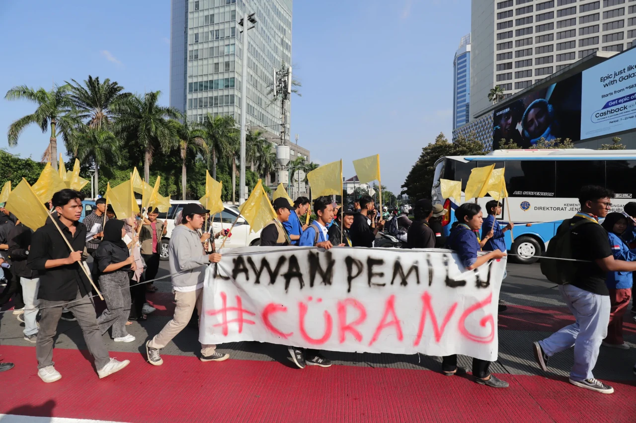 Aksi Pergerakan Mahasiswa...