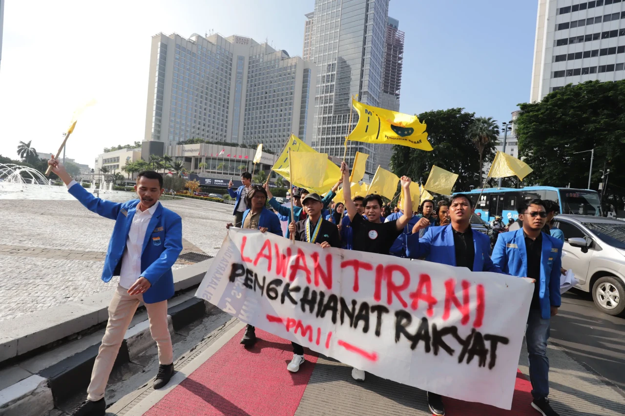 Aksi Pergerakan Mahasiswa...