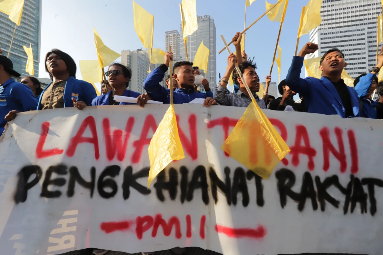 Aksi Pergerakan Mahasiswa...