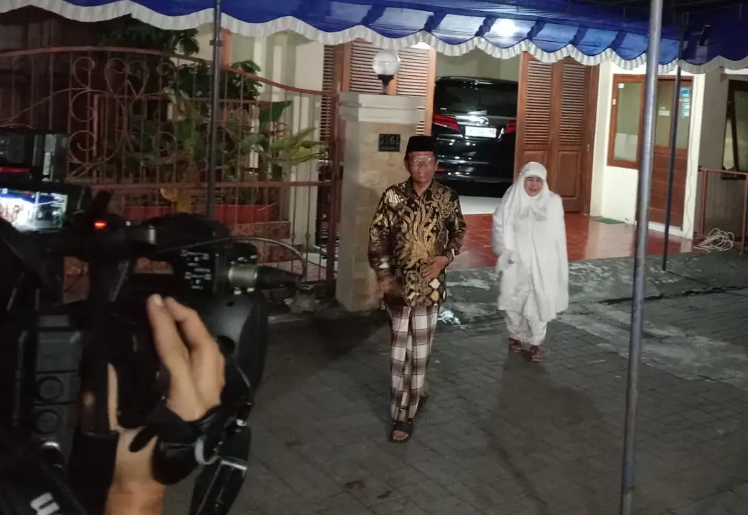 Jelang Nyoblos, Mahfud...