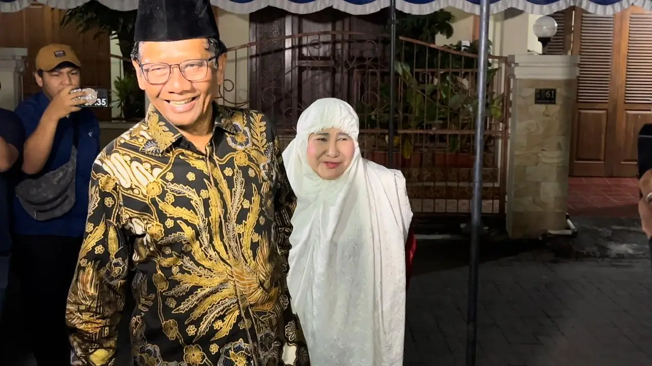 Jelang Nyoblos, Mahfud...