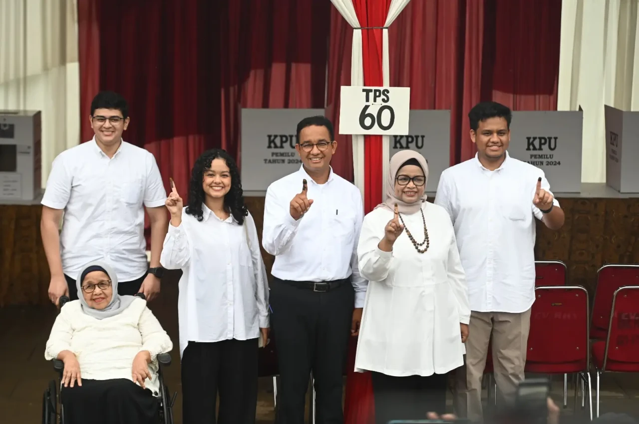 Resmi Nyoblos, Anies...