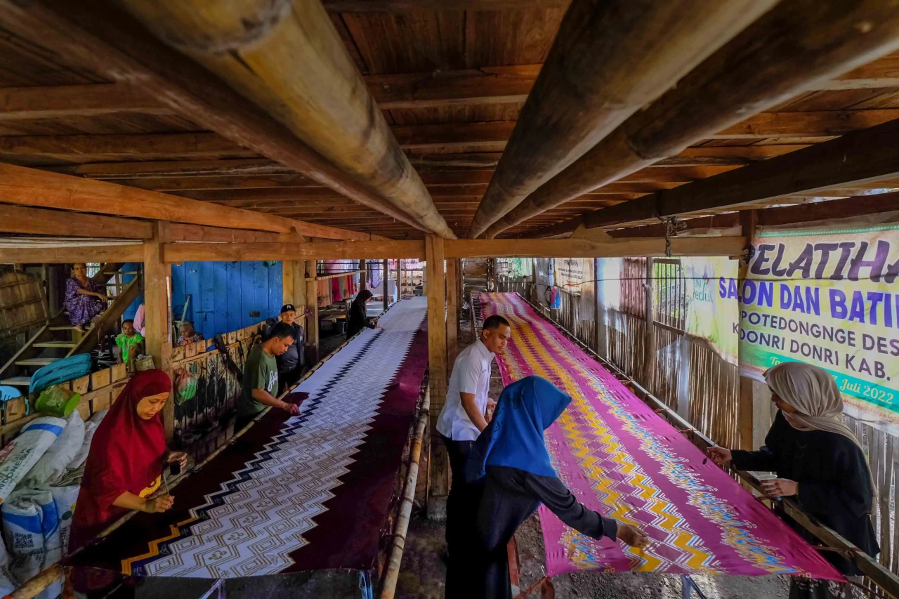 Uniknya Kain Batik Sutera...