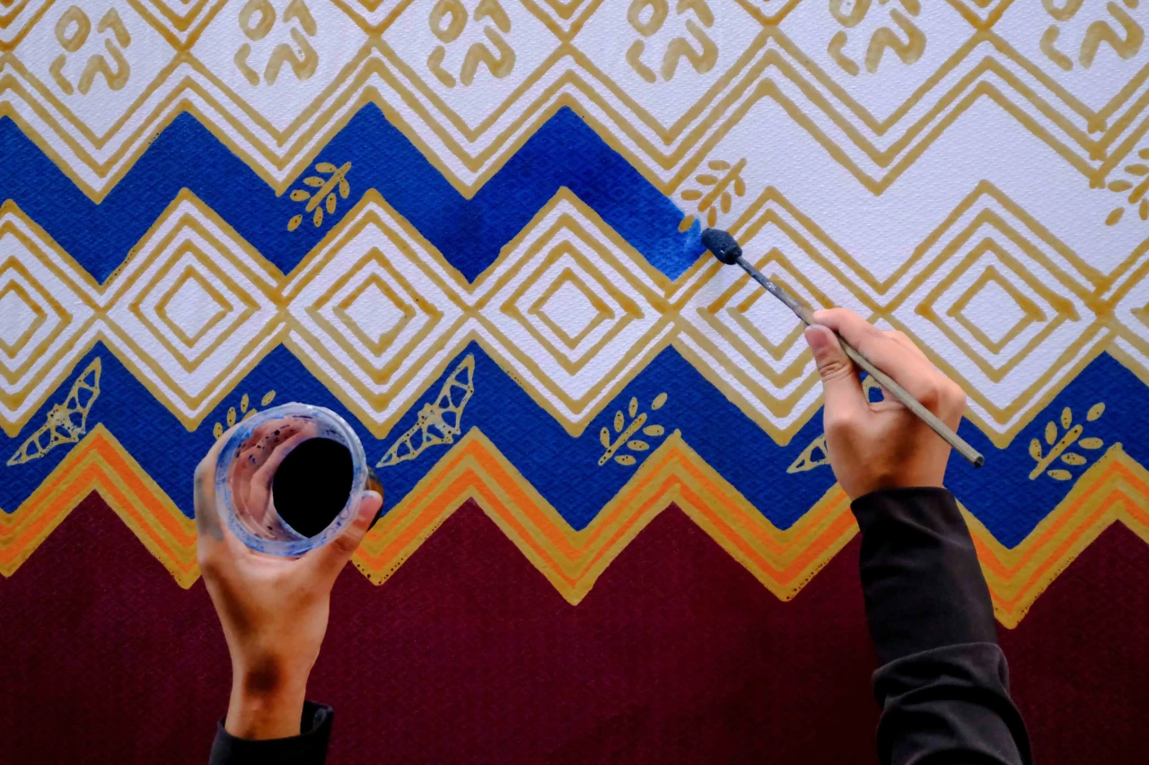 Uniknya Kain Batik Sutera...