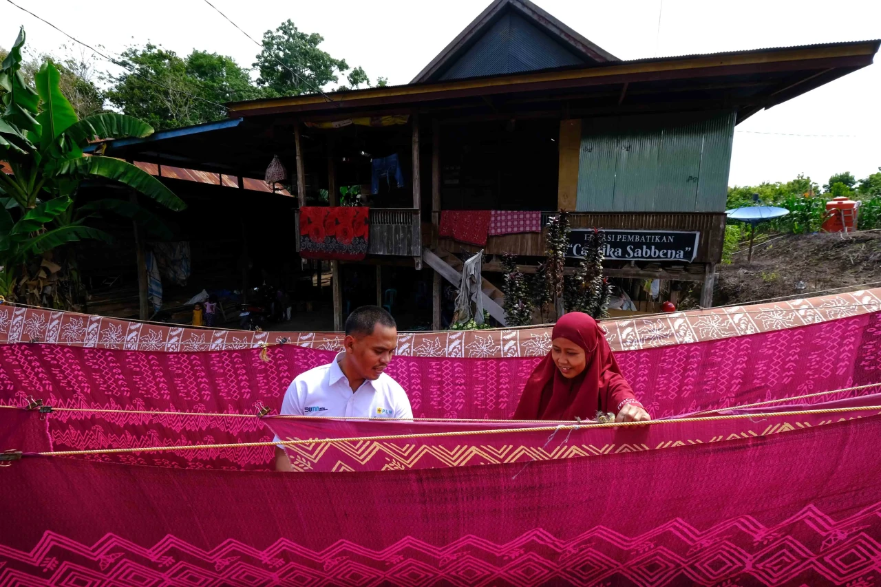 Uniknya Kain Batik Sutera...