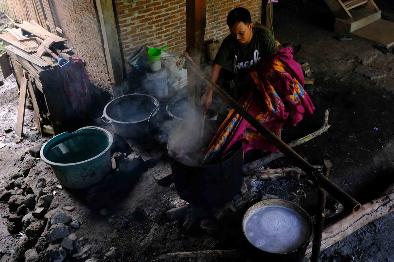 Uniknya Kain Batik Sutera...