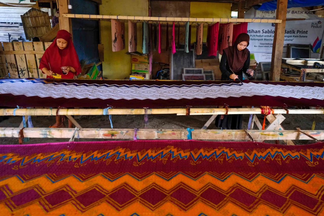 Uniknya Kain Batik Sutera...