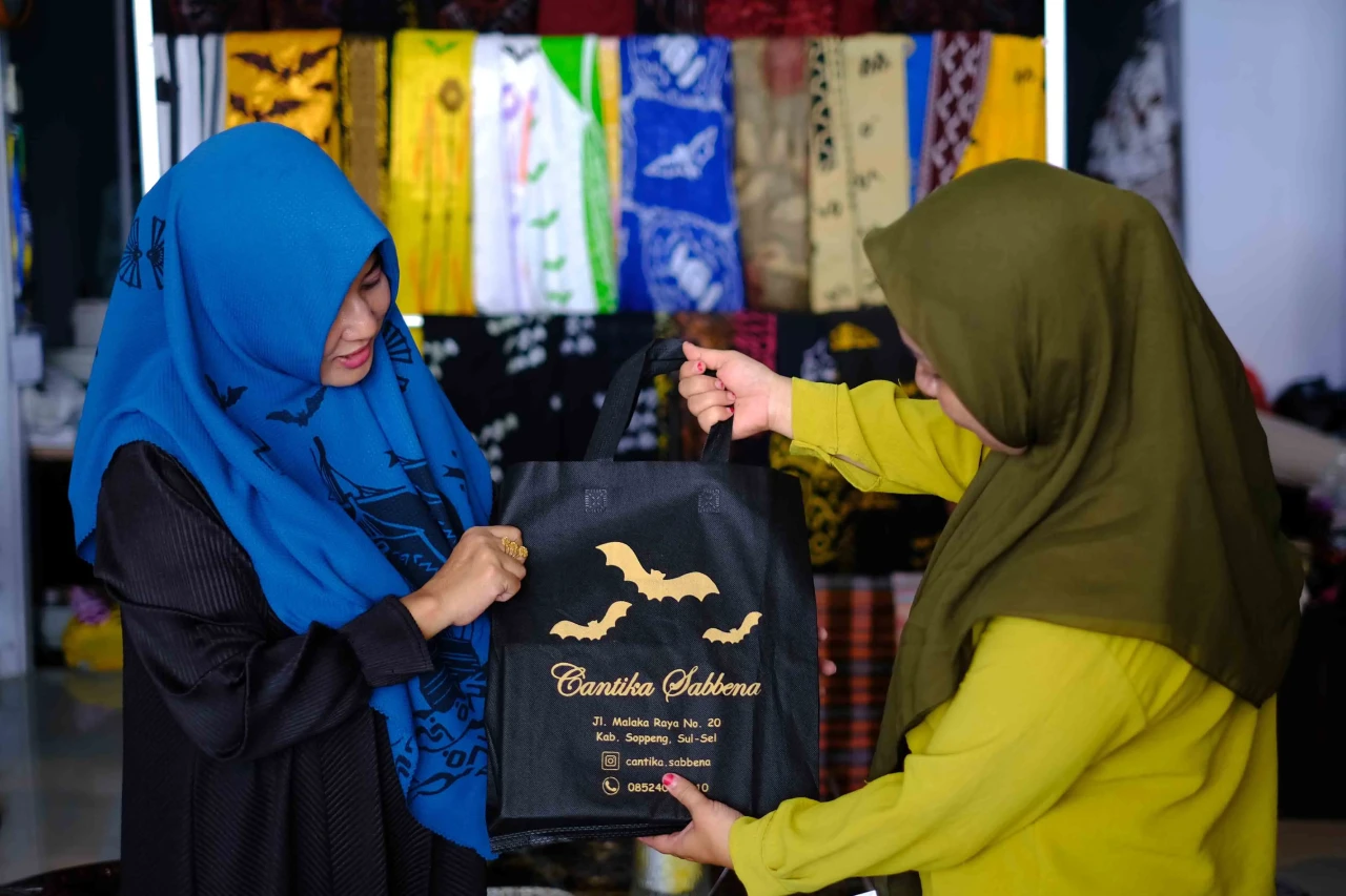 Uniknya Kain Batik Sutera...